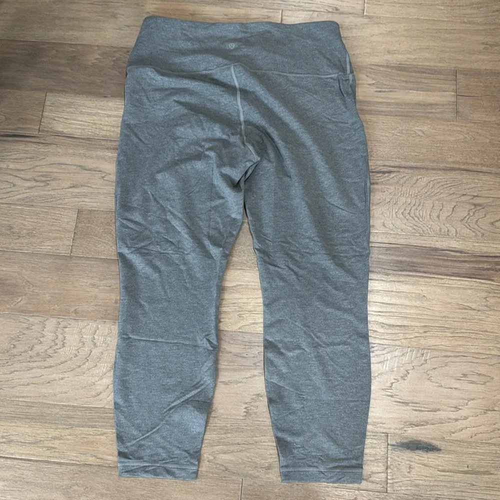 NWT Lululemon Wunder Lounge Super-High-Rise Tight 28" Heathered Core Med… - Picture 9 of 10